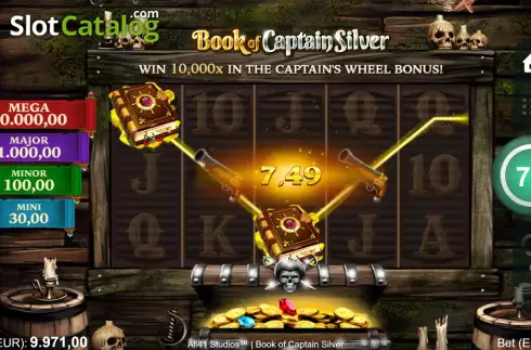 Скрин5. Book of Captain Silver слот