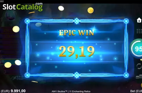 Скрин4. 11 Enchanting Relics слот