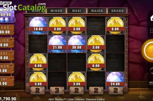 Скрин8. Gold Collector: Diamond Edition слот