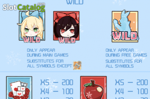 Скрин5. Alice in Winterland слот
