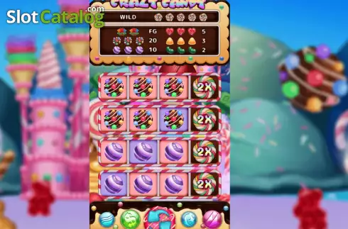 Скрин2. Crazy Candy слот