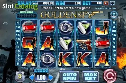 Скрин2. Golden Spy слот