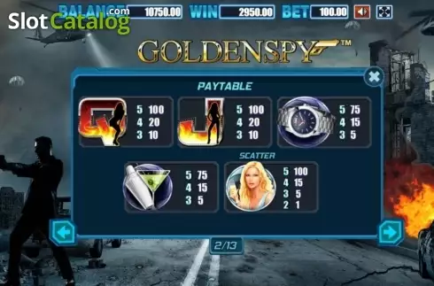 Скрин5. Golden Spy слот