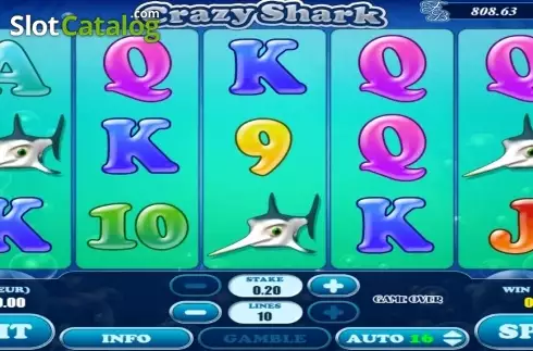 Скрин2. Crazy Shark (AlteaGaming) слот