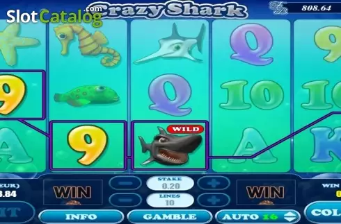 Скрин3. Crazy Shark (AlteaGaming) слот