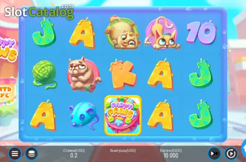Скрин2. Party Paws слот