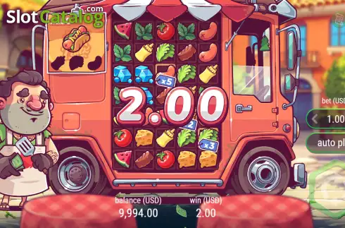Скрин3. Food Truck (Altente) слот