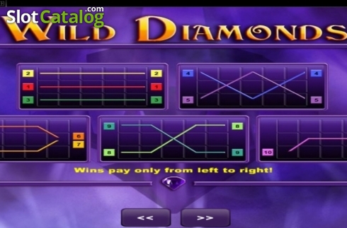 Скрин5. Wild Diamonds (Amatic Industries) слот