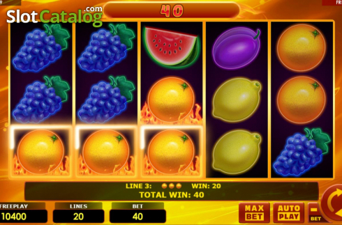 Скрин5. Hottest Fruits 20 слот