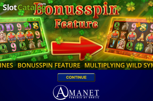 Скрин2. Fortune Girl (Amatic Industries) слот