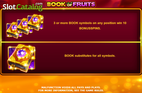 Скрин9. Book Of Fruits (Amatic Industries) слот