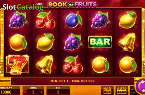 Скрин2. Book Of Fruits (Amatic Industries) слот