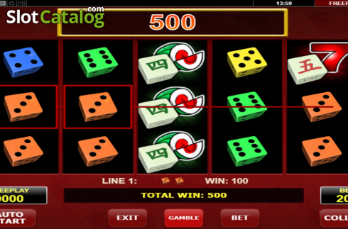 Скрин4. Hot Scatter Dice слот