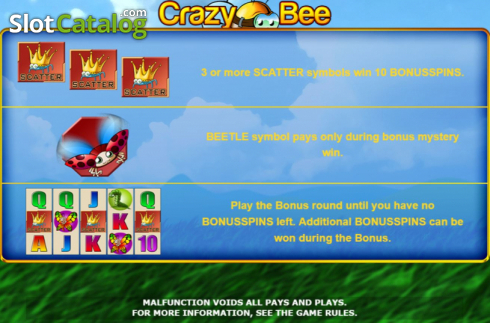 Скрин9. Crazy Bee слот