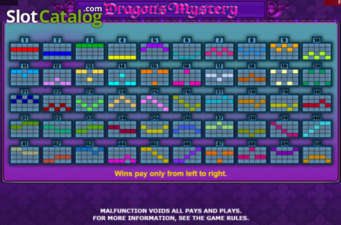 Скрин9. Dragons Mystery (Amatic Industries) слот