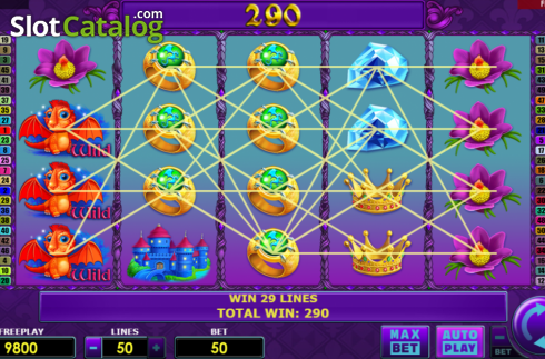 Скрин3. Dragons Mystery (Amatic Industries) слот