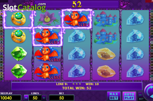 Скрин4. Dragons Mystery (Amatic Industries) слот