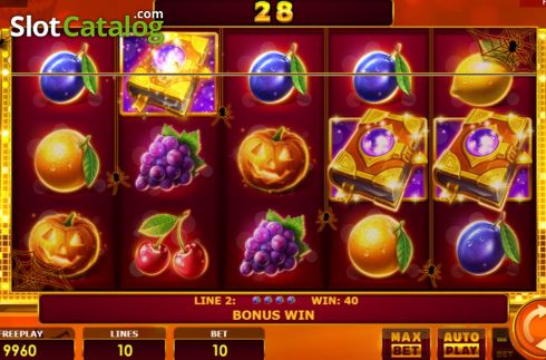 Скрин6. Book of Fruits Halloween слот