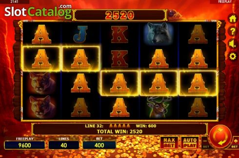 Скрин3. Buffalo Thunderstacks слот