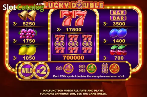 Скрин7. Lucky Double (Amatic Industries) слот