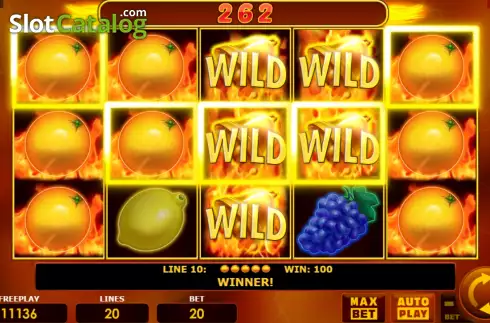Скрин8. Burning Bells 20 слот