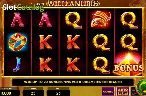 Скрин2. Wild Anubis слот
