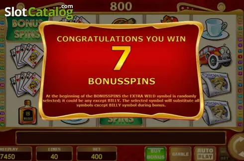 Скрин6. Billyonaire Bonus Buy слот