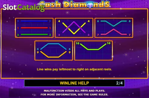 Скрин6. Cash Diamonds слот