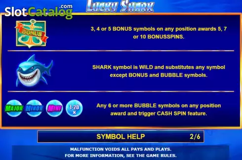 Скрин7. Lucky Shark слот