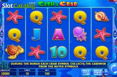 Скрин3. Cash & Crab (Amatic Industries) слот