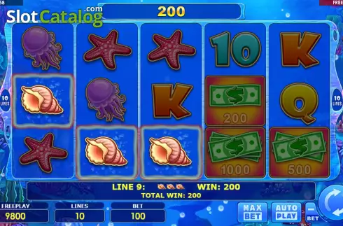 Скрин4. Cash & Crab (Amatic Industries) слот
