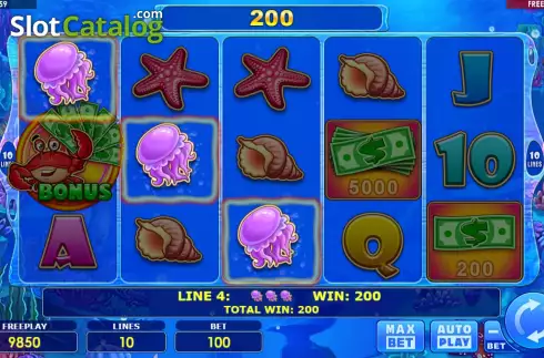 Скрин5. Cash & Crab (Amatic Industries) слот