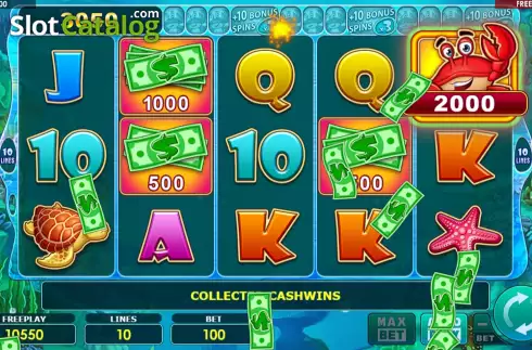 Скрин8. Cash & Crab (Amatic Industries) слот
