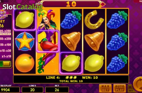 Скрин4. Lucky Joker 20 Extra Gifts слот