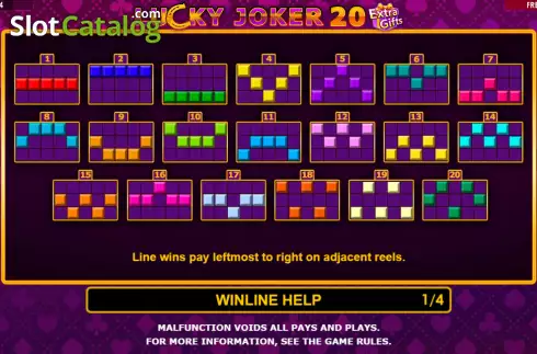 Скрин6. Lucky Joker 20 Extra Gifts слот