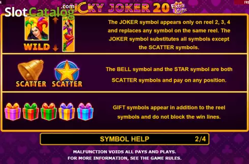 Скрин7. Lucky Joker 20 Extra Gifts слот