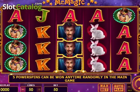 Скрин2. Mr. Magic слот