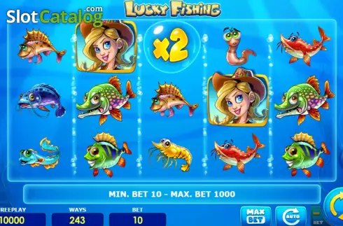 Скрин2. Lucky Fishing (Amatic Industries) слот