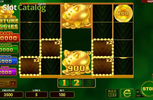 Скрин3. Fortune Piggies слот