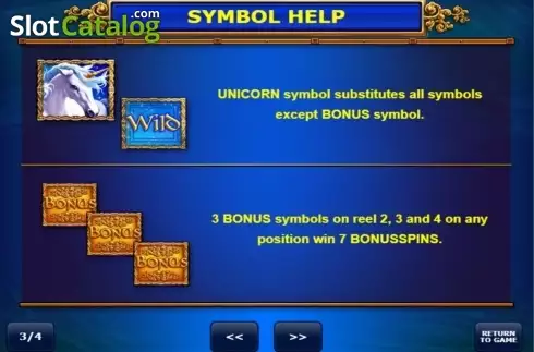 Скрин4. Royal Unicorn слот