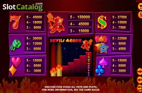 Скрин7. Lucky Little Devil (Amatic) слот