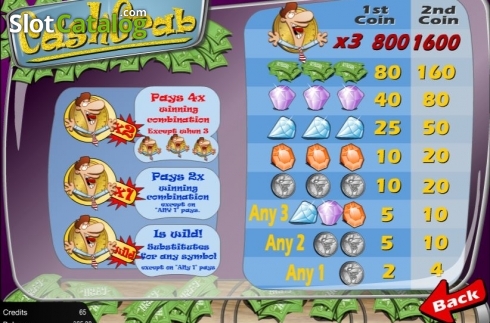 Скрин4. Cash Grab слот