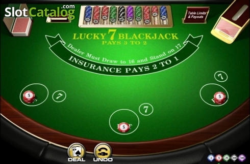 Скрин2. Lucky 7 Blackjack слот