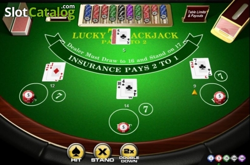 Скрин3. Lucky 7 Blackjack слот