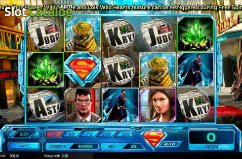 Скрин6. Superman: Last Son of Krypton слот