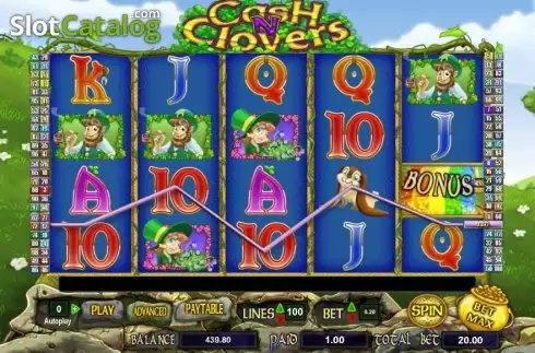 Скрин6. Cash n' Clover слот