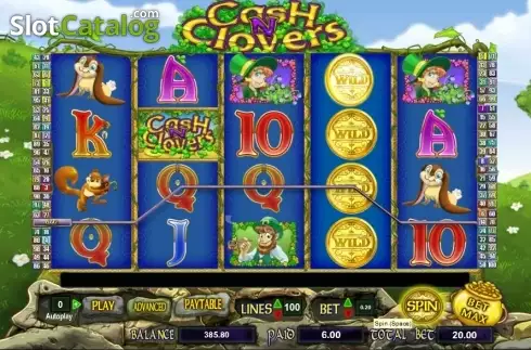 Скрин7. Cash n' Clover слот