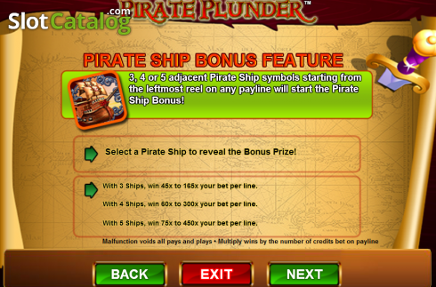 Скрин6. Pirate Plunder (Amaya) слот