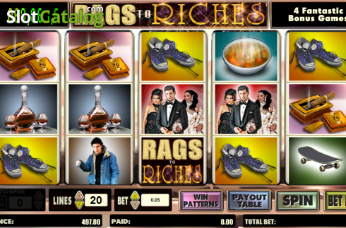 Скрин5. Rags to Riches слот