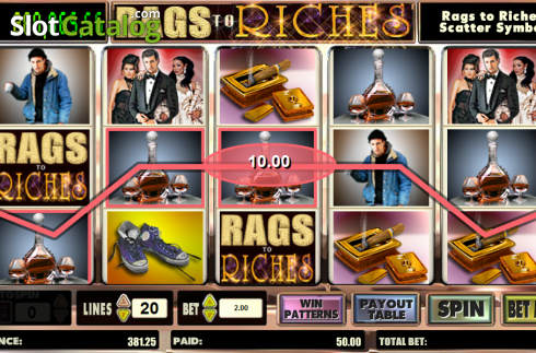 Скрин6. Rags to Riches слот